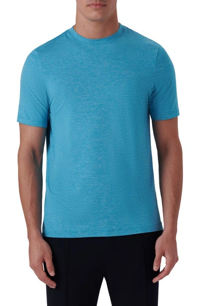 Bugatchi Crewneck T-shirt In Aqua