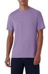 Bugatchi Crewneck T-shirt In Lilac