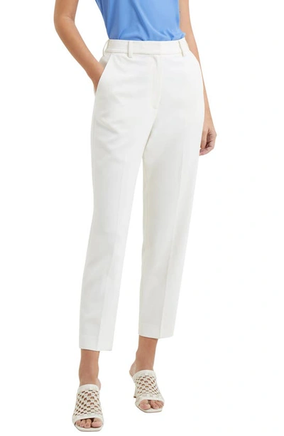 French Connection Whisper Tapered Ankle Trousers In 10-summer White