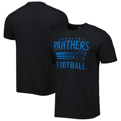 47 ' Black Carolina Panthers Wordmark Rider Franklin T-shirt