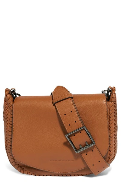 Aimee Kestenberg All For Love Leather Crossbody Bag In Chestnut