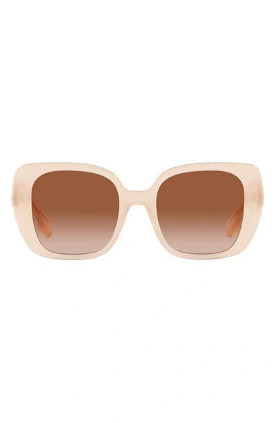 Burberry 52mm Gradient Square Sunglasses In Pink