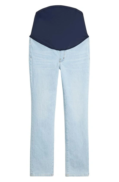 Madewell Over The Belly Perfect Vintage Maternity Jeans In Delora Wash