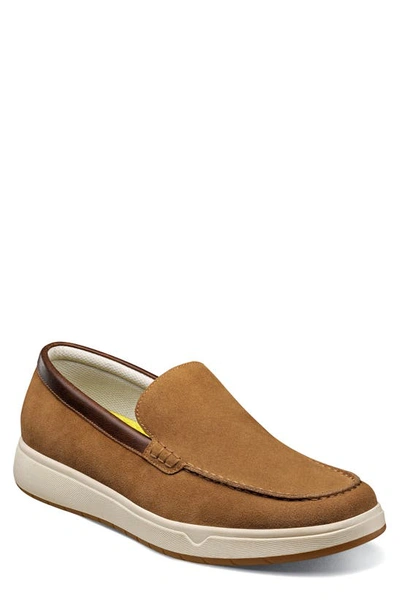 Florsheim Heist Moc Toe Venetian Loafer In Mocha