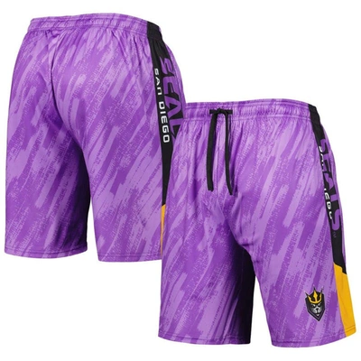 Foco Purple San Diego Seals Static Mesh Shorts