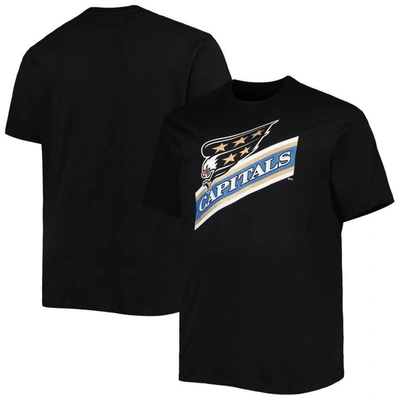 Fanatics Branded Black Washington Capitals Big & Tall Special Edition 2.0 T-shirt