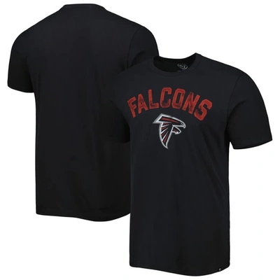 47 ' Black Atlanta Falcons All Arch Franklin T-shirt