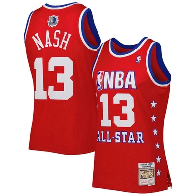 Mitchell & Ness Steve Nash Red Western Conference 2003 All Star Game Swingman Jersey