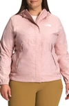 The North Face Antora Water Repellent Jacket In Pink Moss