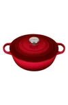 Le Creuset Signature 5-quart Enameled Cast Iron Brasier In Red Tones