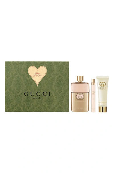 Gucci Guilty Pour Femme Eau De Parfum Set (limited Edition) Usd $191 Value