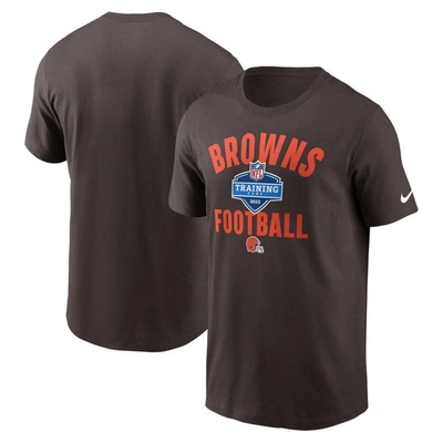 Nike Brown Cleveland Browns 2022 Training Camp Athletic T-shirt
