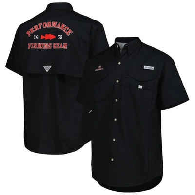 Columbia Black Georgia Bulldogs Bonehead Button-up Shirt