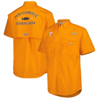 Columbia Tennessee Orange Tennessee Volunteers Bonehead Button-up Shirt