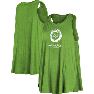 New Era Apple Green 2022 Special Olympics Tank Top