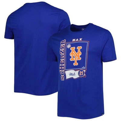 47 ' Max Scherzer Royal New York Mets Super Rival Player T-shirt