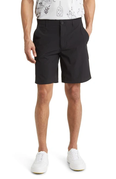 Swannies Sully Stretch Flat Front Shorts In Black