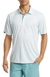 Swannies Eddie B Golf Polo In White-marine