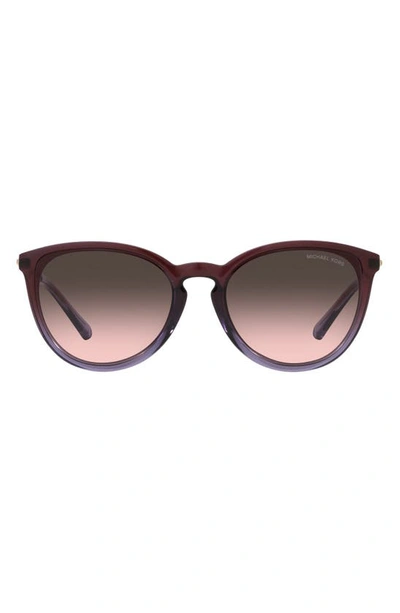 Michael Kors 56mm Gradient Round Sunglasses In Multi