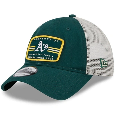 New Era Green Oakland Athletics Property Trucker 9twenty Snapback Hat