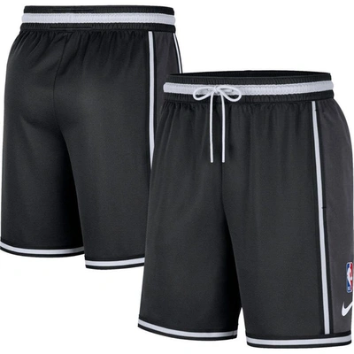 Nike Black Brooklyn Nets Pre-game Performance Shorts