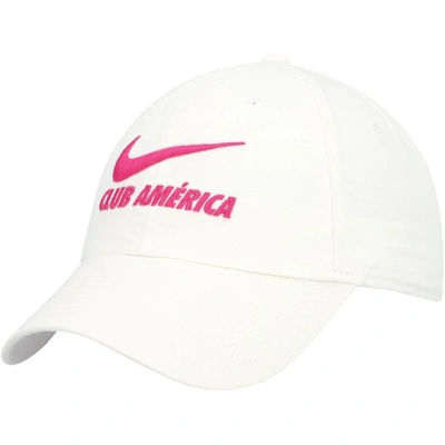 Nike White Club America Campus Adjustable Hat