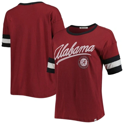 47 ' Crimson Alabama Crimson Tide Dani Retro Slub T-shirt