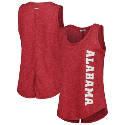 Columbia Crimson Alabama Crimson Tide Cades Cape Omni-wick Tri-blend Tank Top