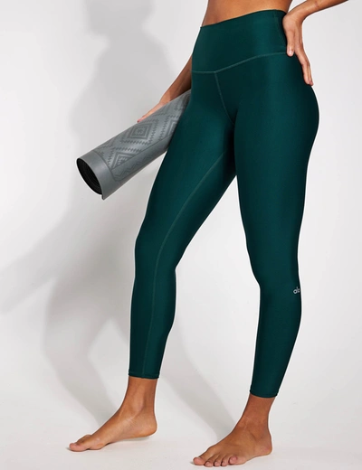 Alo Yoga 7/8 High Waisted Airlift Legging In Green
