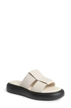 Vagabond Shoemakers Blenda Slide Sandal In Off White