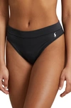 Polo Ralph Lauren High Cut Briefs In Onyx