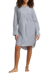 Polo Ralph Lauren Cotton Poplin Tunic Sleepshirt In Cabana Stripe