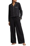 Polo Ralph Lauren Cotton Blend Pajamas In Onyx