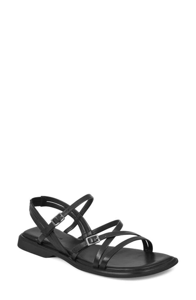 Vagabond Shoemakers Izzy Toe Loop Strappy Sandal In Black