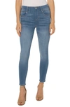 Liverpool Los Angeles Liverpool Gia Glider Pull-on Ankle Skinny Jeans In Hayes