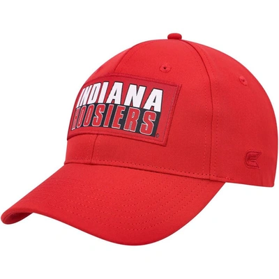 Colosseum Crimson Indiana Hoosiers Positraction Snapback Hat