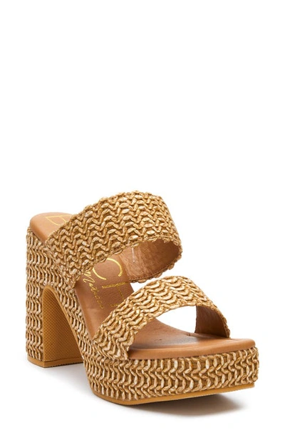 Beach By Matisse Gem Platform Sandal In Cognac