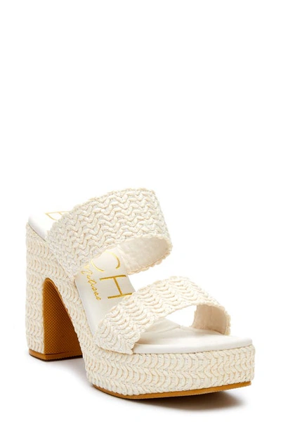 Beach By Matisse Gem Platform Sandal In White