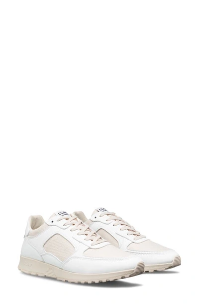 Clae Joshua Sneaker In White Off-white