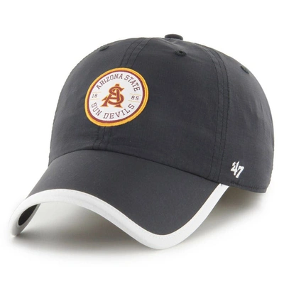 47 '  Black Arizona State Sun Devils Microburst Clean Up Adjustable Hat