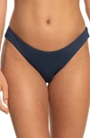 Roxy Sd Beach Classics High Cut Bikini Bottoms In Mood Indigo