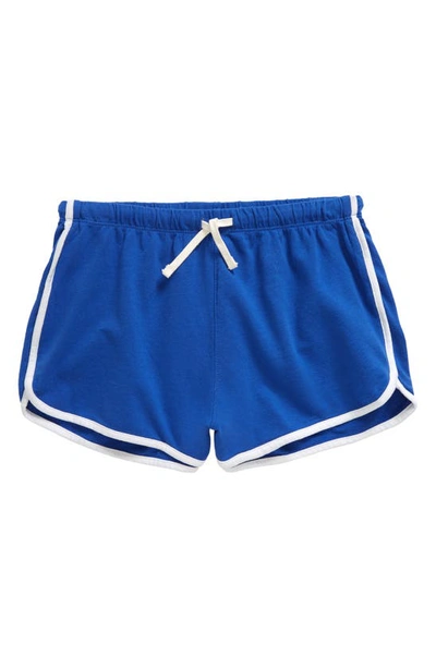 Nordstrom Kids'  Kids' Dolphin Hem Cotton Shorts In Blue Dazzle