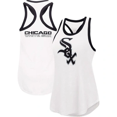 G-iii 4her By Carl Banks White Chicago White Sox Tater Tank Top