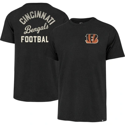 47 ' Black Cincinnati Bengals Turn Back Franklin T-shirt
