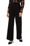 Halogen Wide Leg Pants In Rich Black