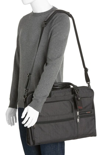 Tumi Large Laptop Briefcase In Grey