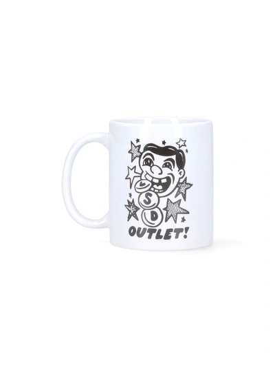 Polar Skate "outlets" Mug In White