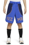 Nike Sportswear Big Kids' (boys') Woven Shorts In Blue