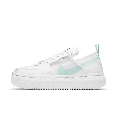 Nike Women's Court Vision Alta Shoes In White