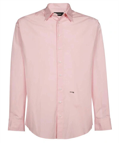 Dsquared2 Cotton Shirt In Pink